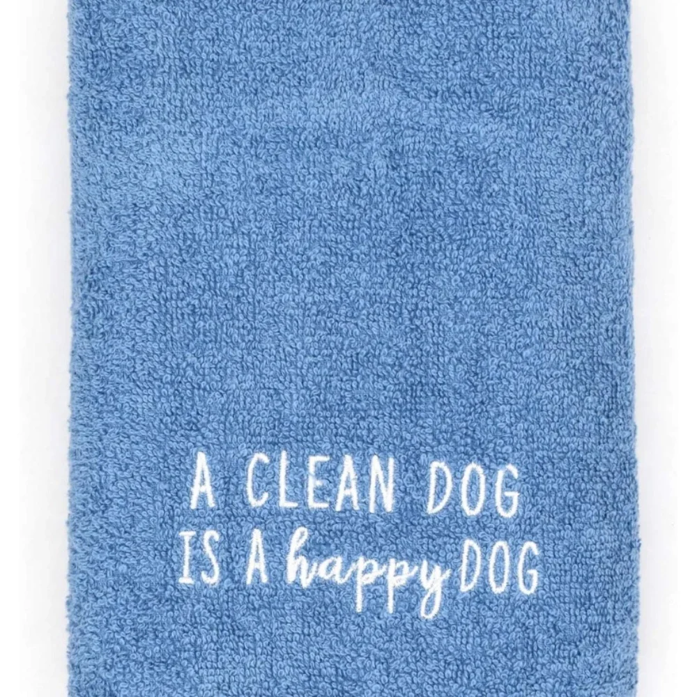 DAN RIVER 100% Cotton Dog Bath TowelDog Grooming Towels Absorbent Dog Towels
